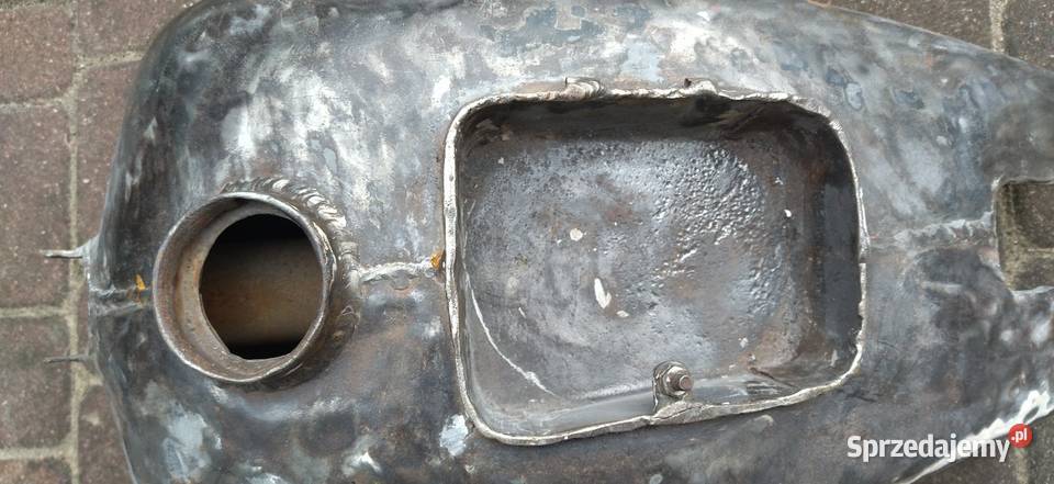 Zbiornik paliwa bak M72 lata czterdziestce Aleksandrów Łódzki