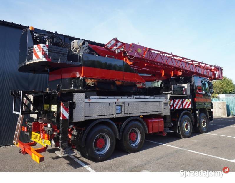 Dzwig samochodowy FAUN HK 60 Mercedes Actros 8x4 108301km lubelskie Biała Podlaska