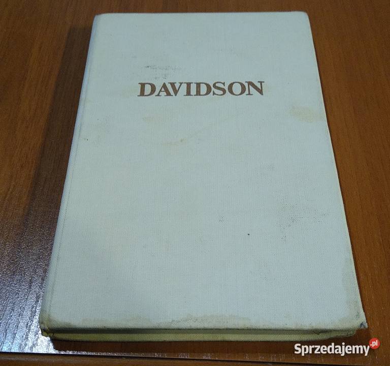 Eseje o prawdzie języku i umyśle Donald Davidson Gdańsk