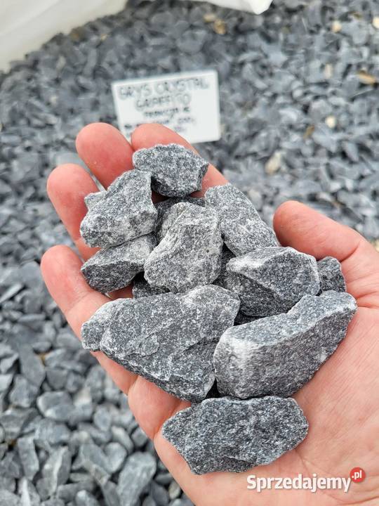 Grys Crystal Graffito 16 Kamienie ogrodowe Kampinos