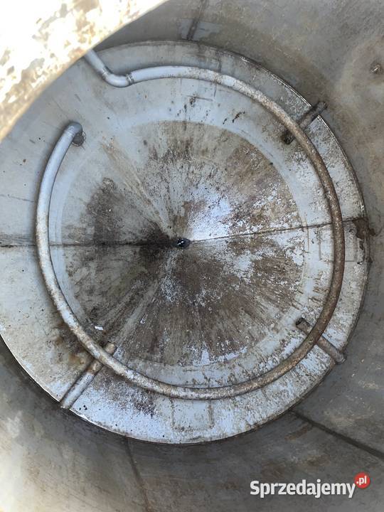 Zbiornik z nierdzewki 6000 litrów KO pionowy z Zbiorniki