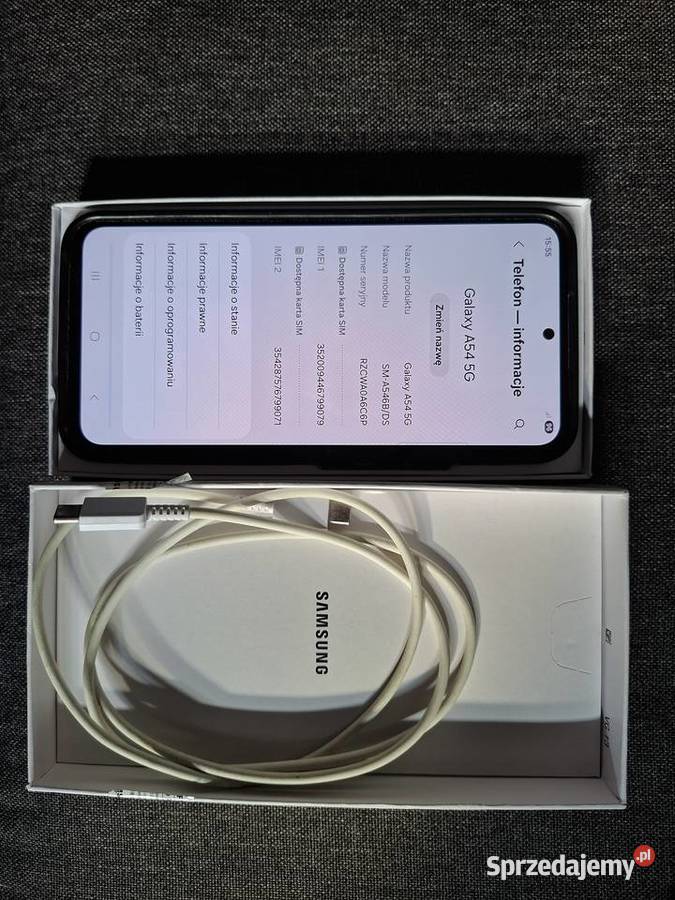 Sprzedam Samsung A54 5G 128GB mazowieckie