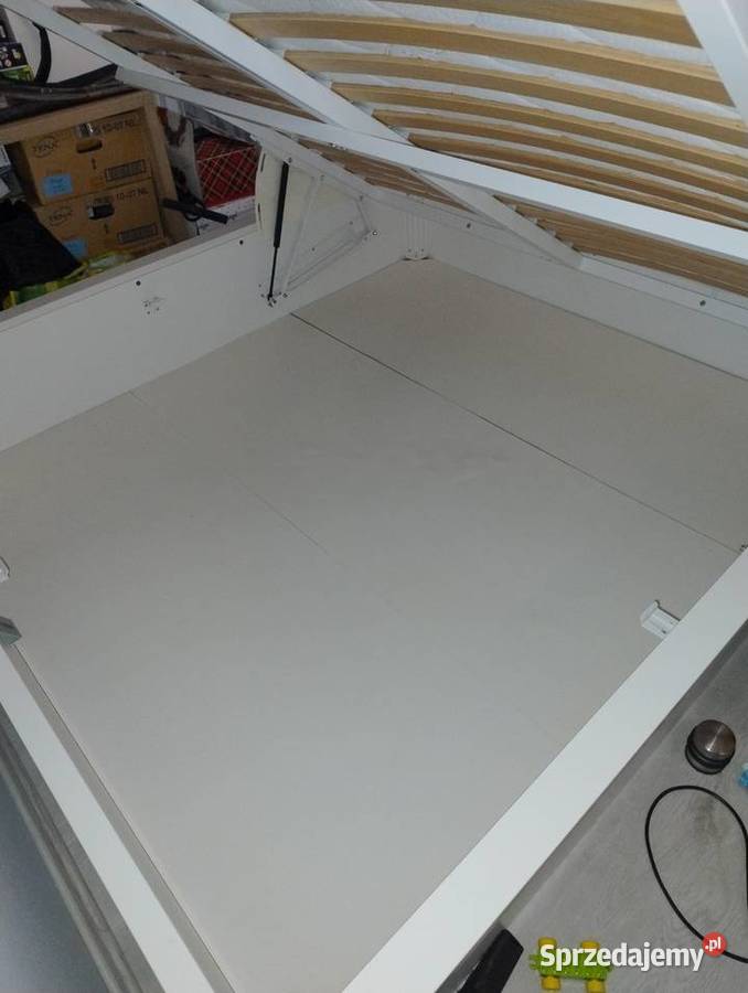 łóżko Malm 180x200 z pojemnikiem Ikea stan Łóżka Dom i Ogród Sosnowiec