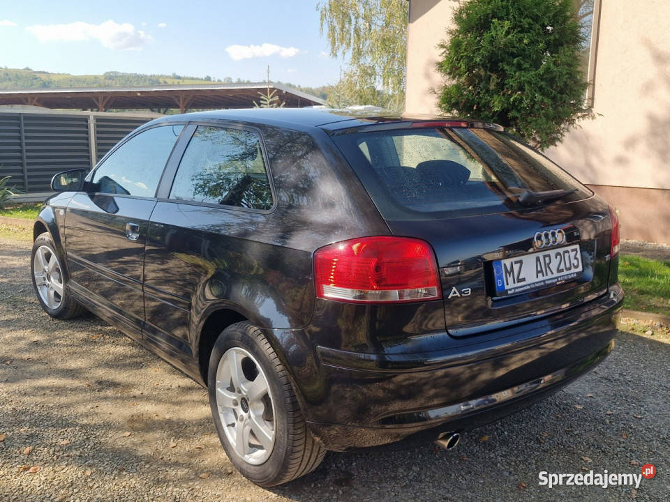 Audi A3 3drzwiowe 16 102 BENZ alu klimatronik Hatchback Rymanów