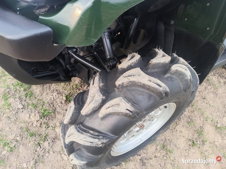 suzuki vinson 500 4x4 nowe opony transport