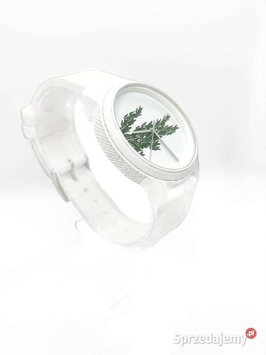 Zegarek męski biały Lacoste 2011039 42mm Męskie Elbląg