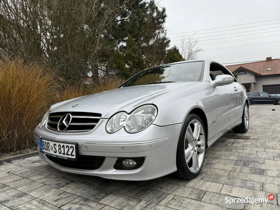 Mercedes CLK 200 zadbana 100 oryginalny przebieg reflektory ksenonowe Poznań