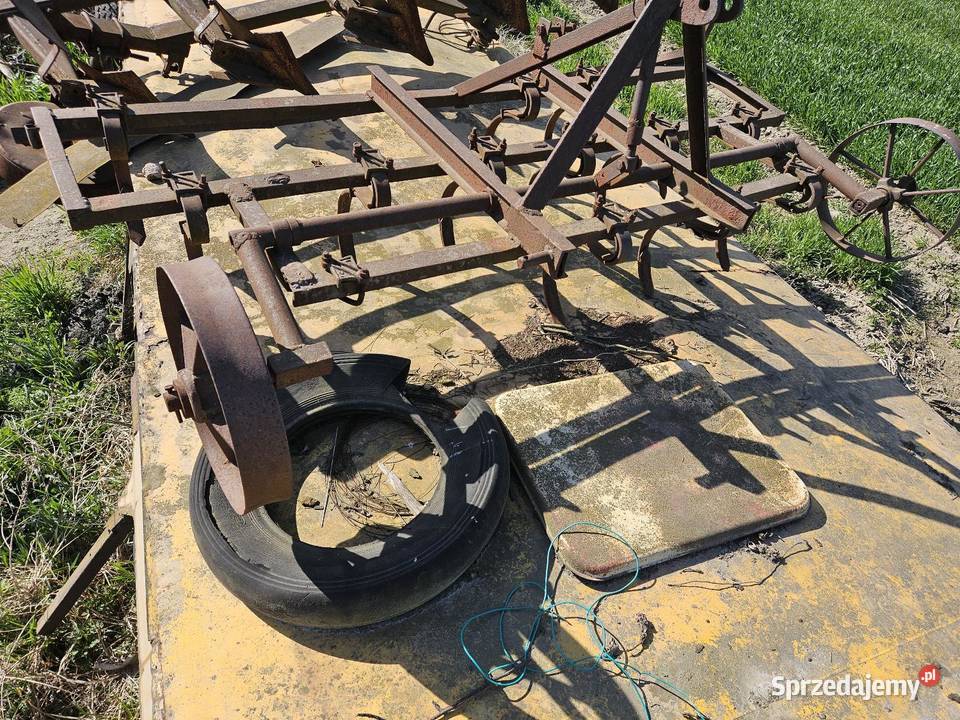 Kombajn case 953 Plug podorywkowy 7 5 kultywator Pleszew