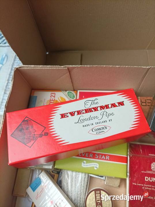 Everyman London Peterson Ireland pudełka fajkach Płock