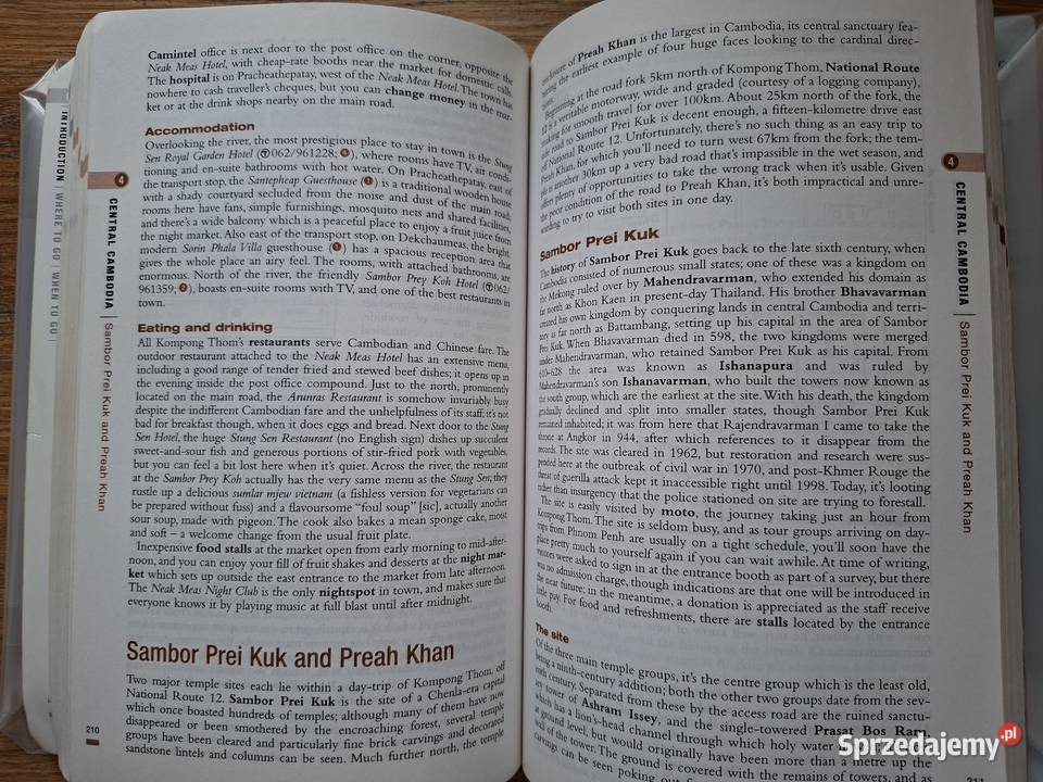 Cambodia Kambodża The Rough Guide To j angielski małopolskie Kraków