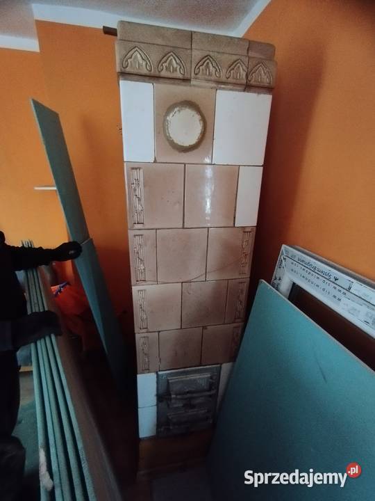 Piec kaflowy do rozbiórki Klępsk