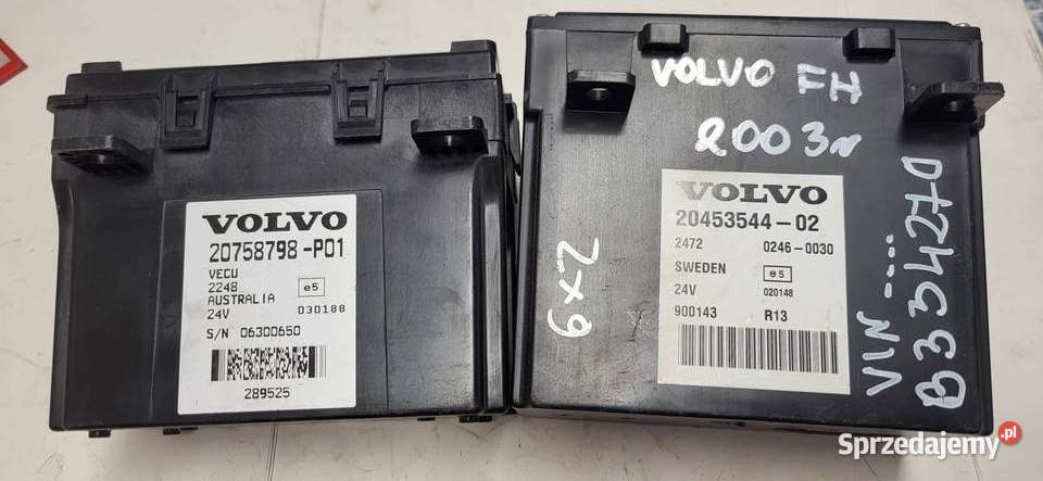 Sterownik Vecu Volvo FH 20453544 20758798 Mojusz