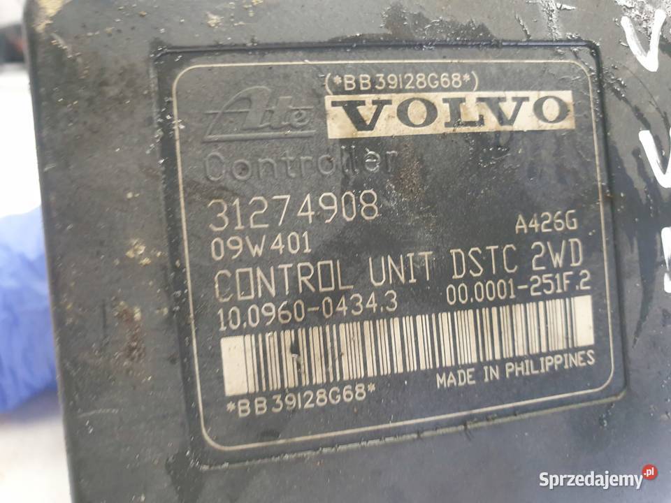 Volvo S40 II V50 POMPA ABS Sterownik 31274908 lubelskie Rudka