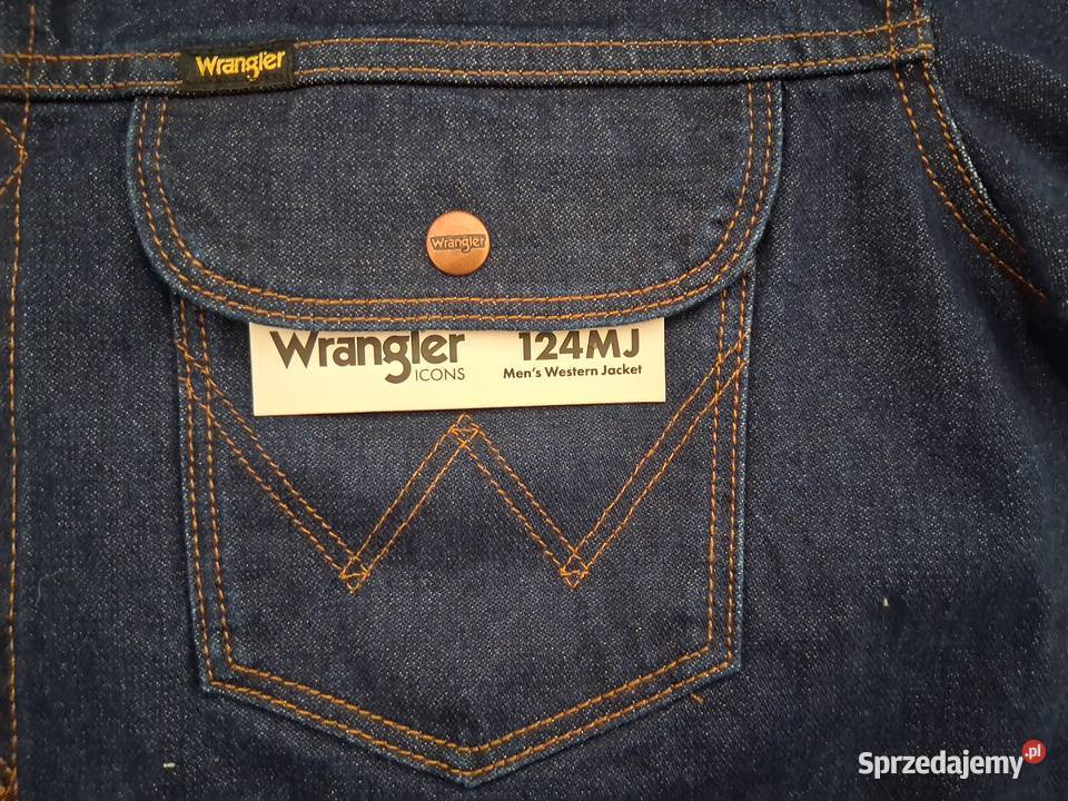 Nowa Kurtka jeansowa Wrangler ICONS 124 MJ Łódź