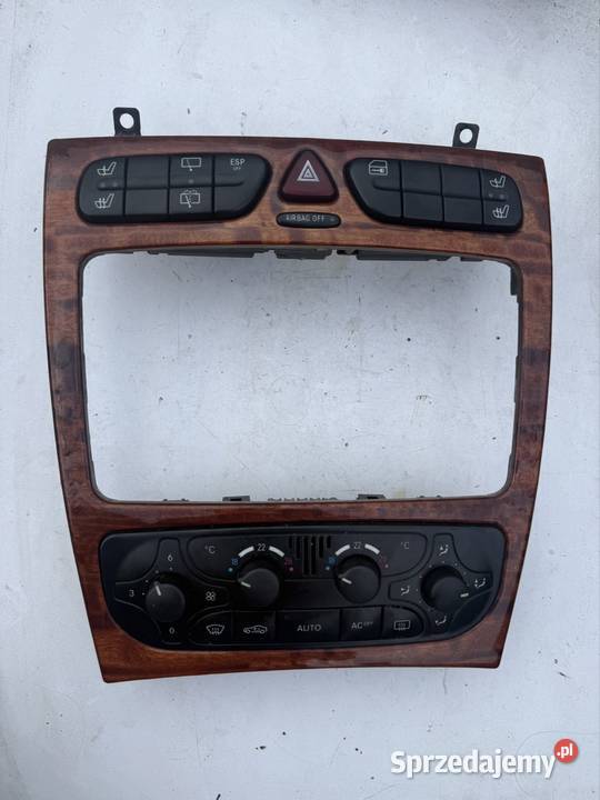 Panel nawiewu osłona ramka Mercedes C klasa W203 Ostrów Wielkopolski