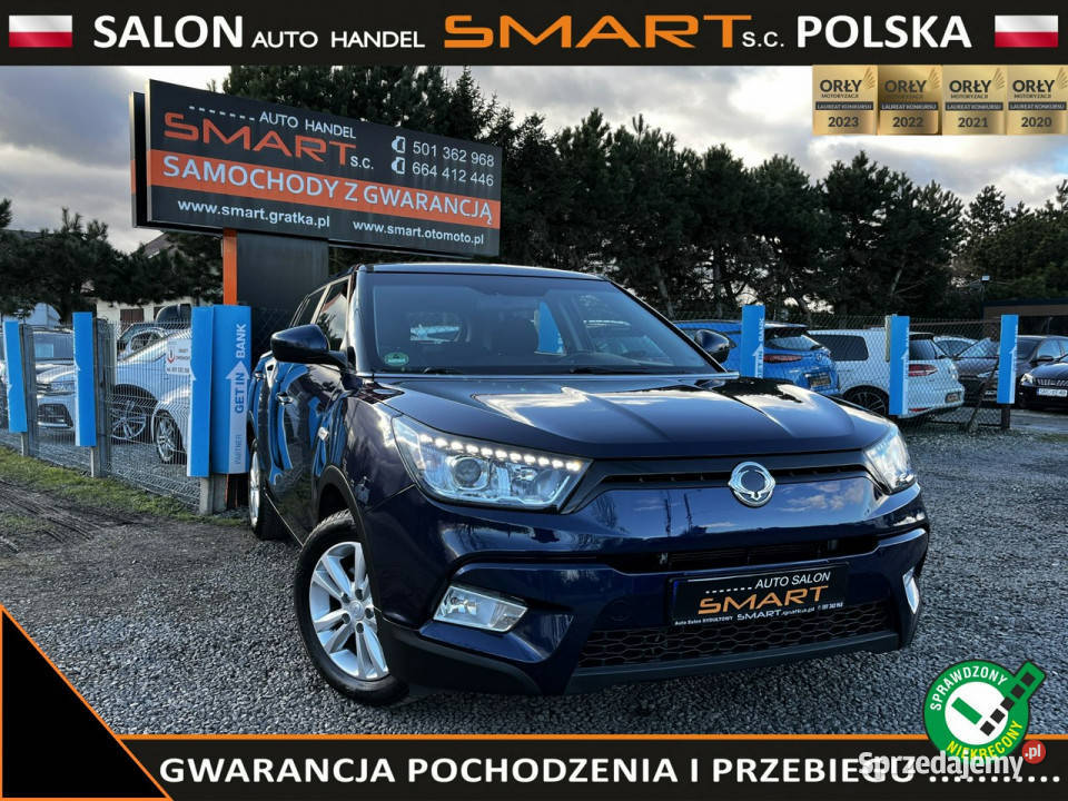 SsangYong Tivoli Benzyna Serwis Ledy Kamera ASR (kontrola trakcji) Tivoli Rydułtowy