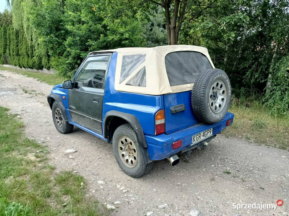 Suzuki Vitara Suzuki Vitara 16LPG 97r 4x4 I benzyna+LPG Tarnów sprzedam
