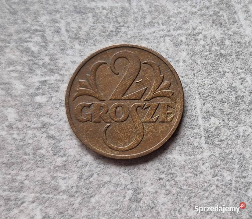 427 POLSKA II RP 2 Grosze 1938 r Wola Kruszyńska