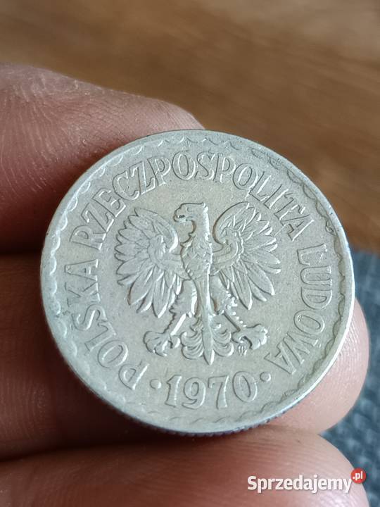 Sprzedam monete 1 zloty 1970 r ladna Chełm sprzedam