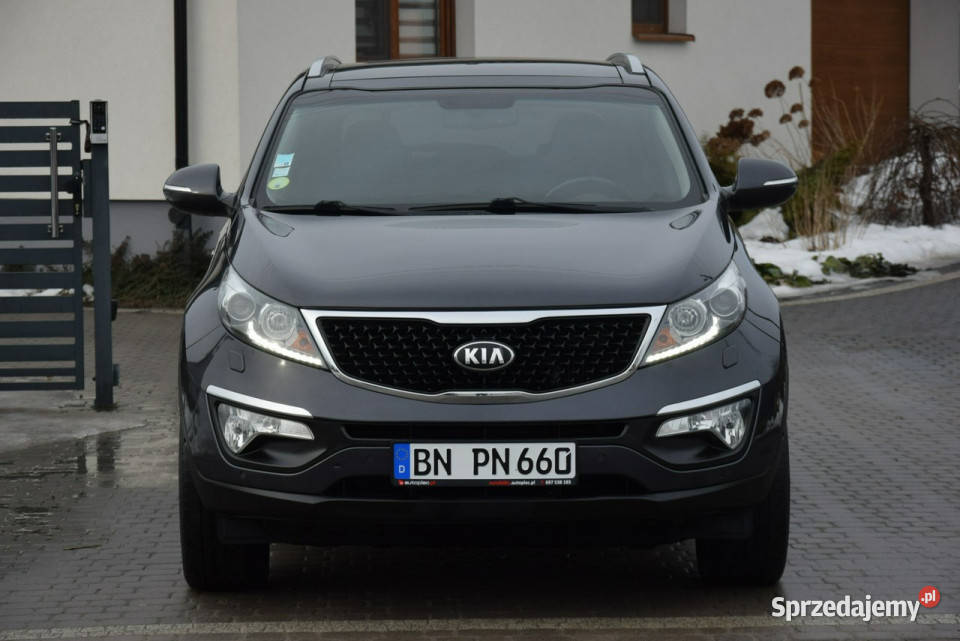 Kia Sportage 20D 4x4 Navi Kamera Panorama Rok produkcji 2014 Majdan Sieniawski