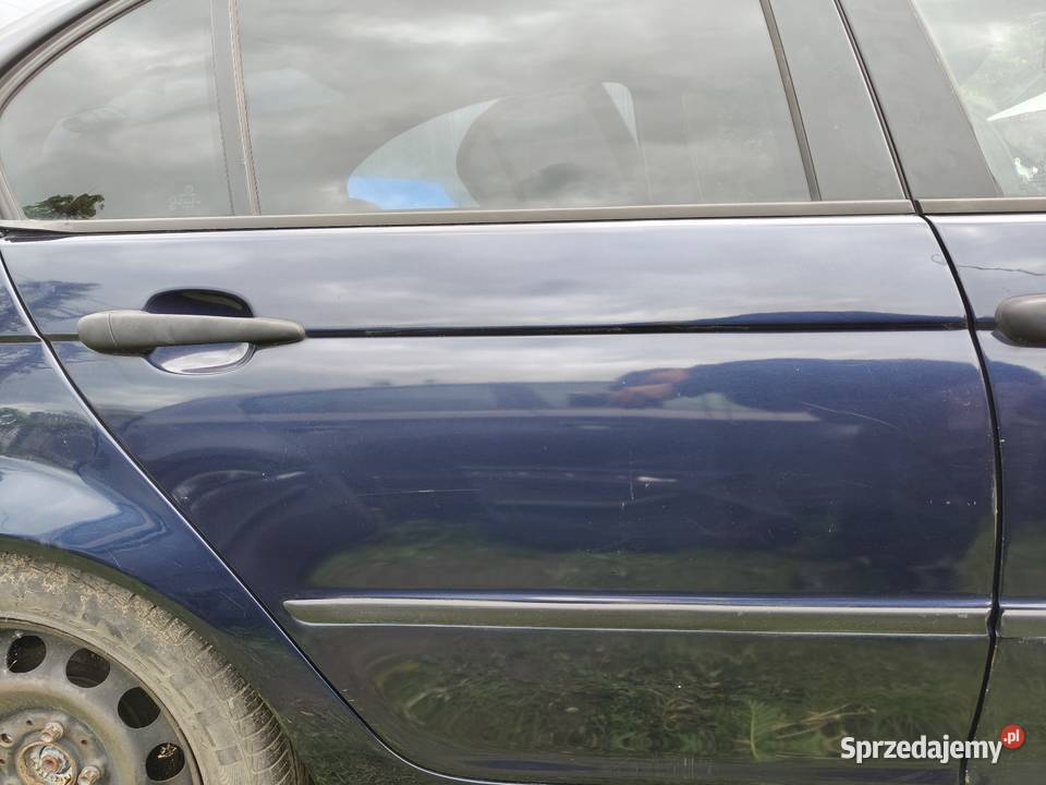 Bmw e46 sedan drzwi tylne prawe bez rdzy osobowe Aleksandrów Łódzki