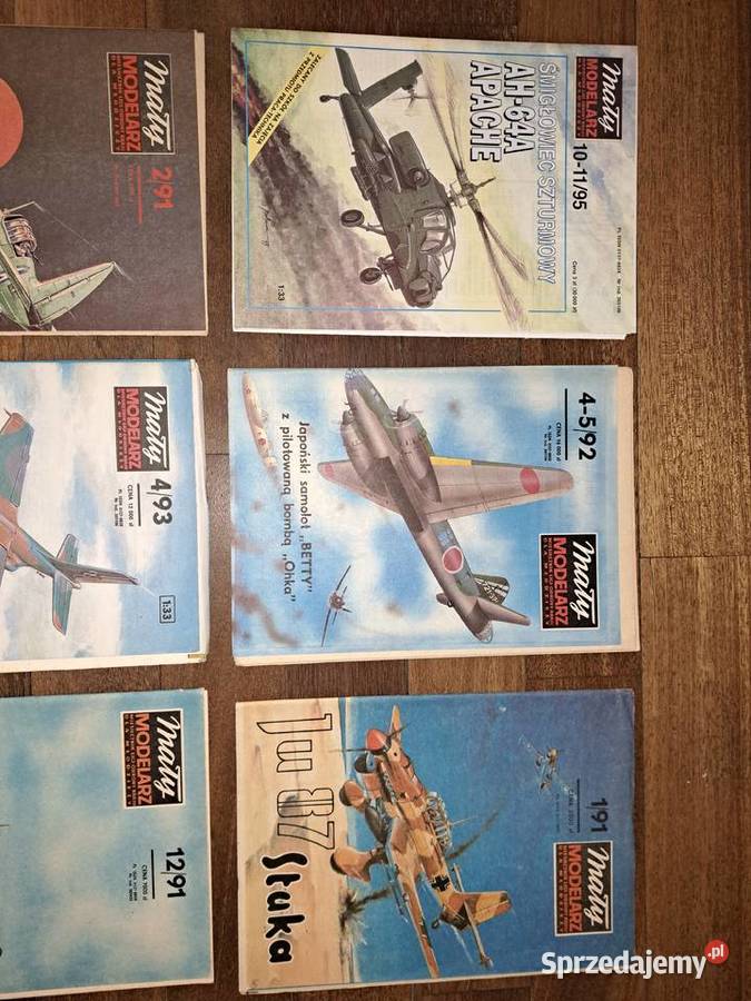 Mały Modelarz zestaw 11 APACHE BETTY IRYDA DINAH Bielsko-Biała