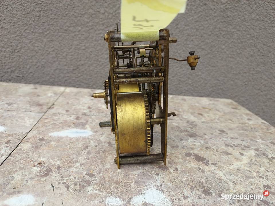 794 Mechanizm starego zegara ściennego Junghans pomorskie Tczew