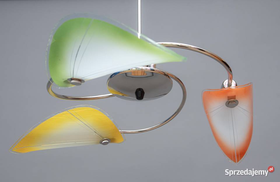 Żyrandol lata 60 Look PopArt MidCentury Vintage