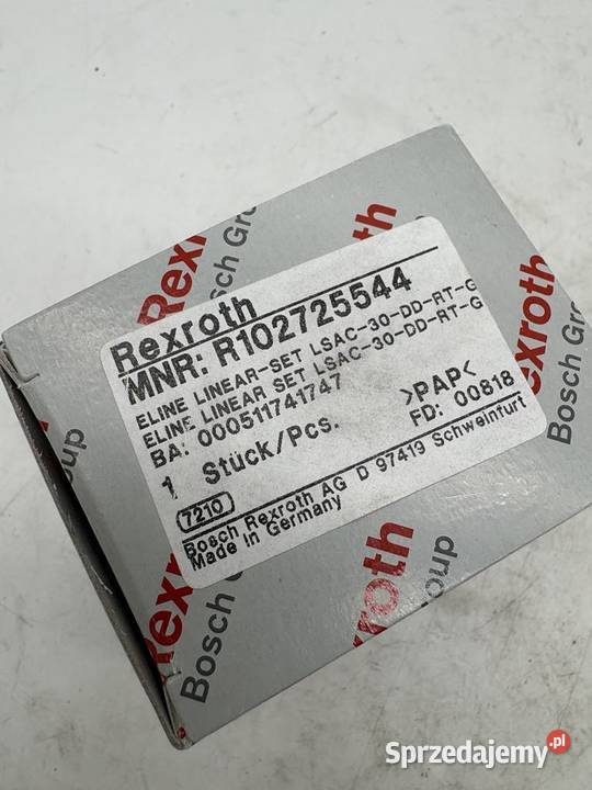 Rexroth R102725544 Łożysko w oprawe Biznes i Przemysł Warszawa sprzedam