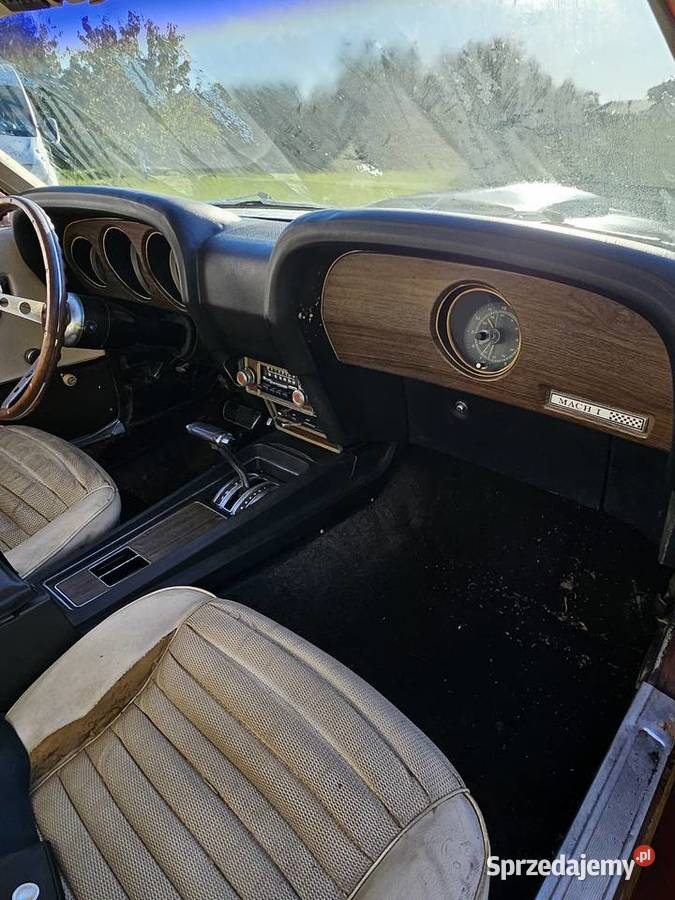 Ford Mustang Fastback Mach1 1969 5700cm3 Krajanka sprzedam