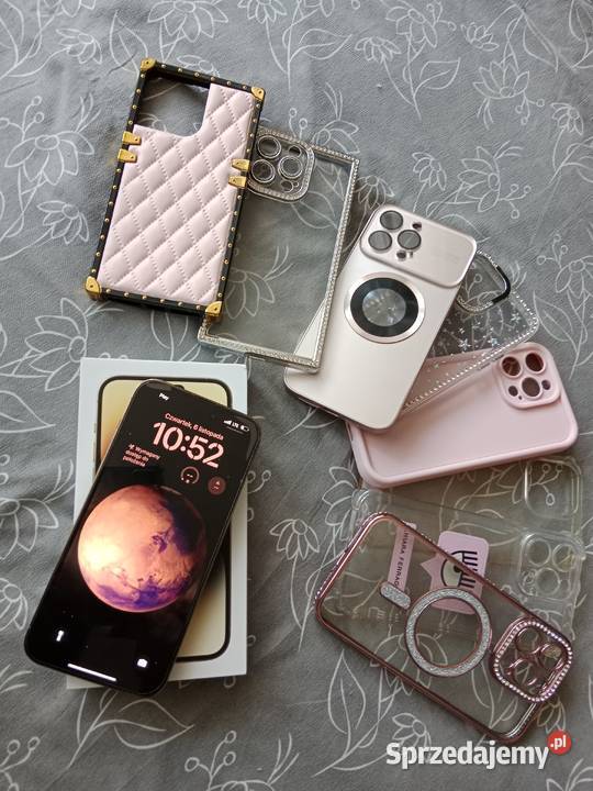 Iphone 14 pro 128 gb gold zloty bateria stan Telefony komórkowe Jastrzębie-Zdrój