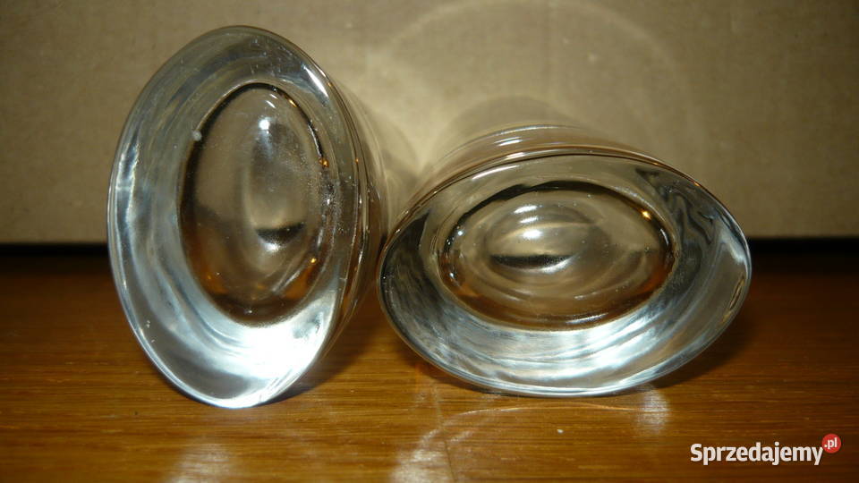 Kieliszki 6 owalne nietypowe kieliszek do wódki Sokółka