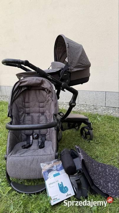 Wózek dziecięcy Mima Xari Sport 2w1 szary/srebrny Kraków