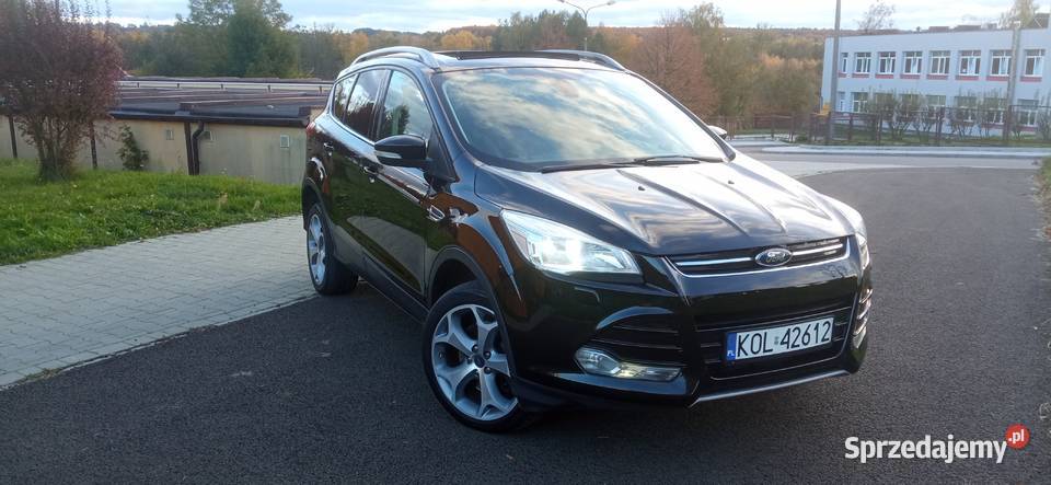 Ford Kuga 20 TDCi Zadbany egzemplarz AWD 4x4 lakier metallic Wolbrom