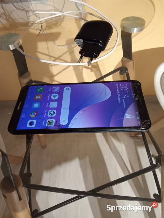 Sprzedam Uszkodzonego Huawei Y7 Prime 2018 Huawei Elektronika Golub-Dobrzyń sprzedam