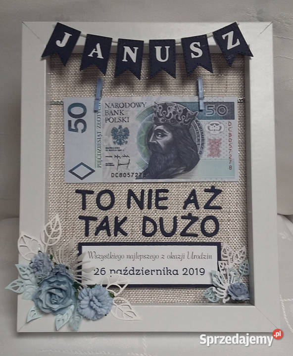 Urodzinowa ramka Zbójno
