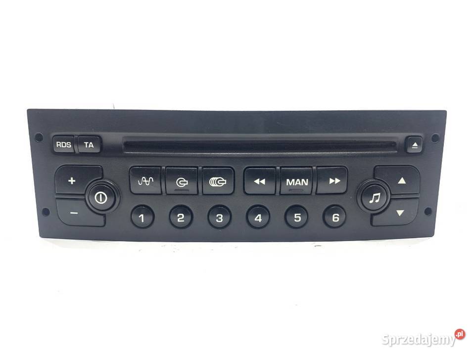 RADIO PEUGEOT 307 96545978XT 0012 ODTWARZACZ