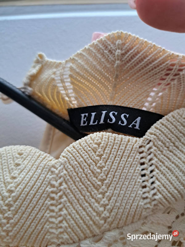 Ażurowa bluzka Elissa XSS długi Trąbki Wielkie
