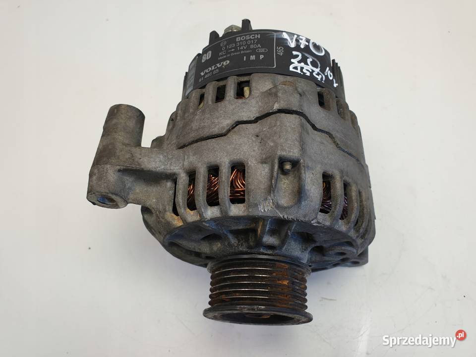 ALTERNATOR Volvo V70 I 20 10V 0123310017 80A osobowe