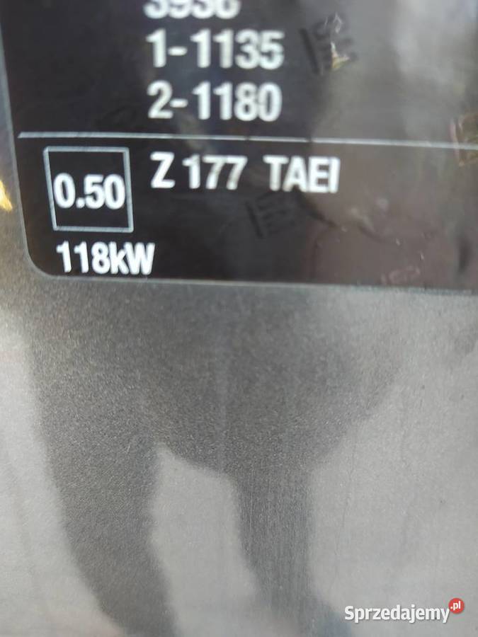 Opel Insignia 20 cdti kolor Z177 części klapa Ostrów Wielkopolski