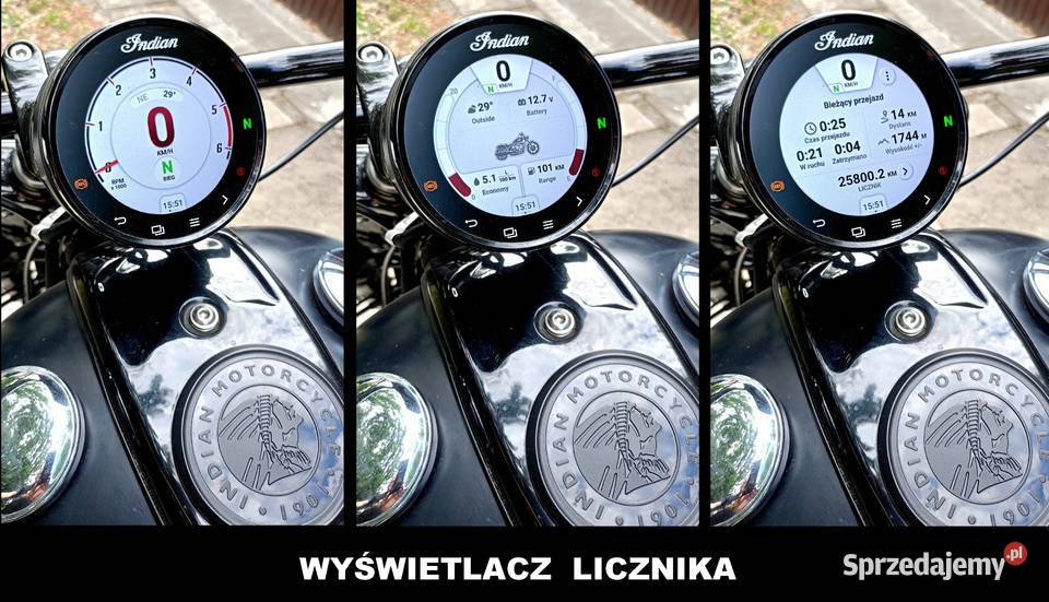 Indian Chief Dark Horse bobber 2022 Szczecin