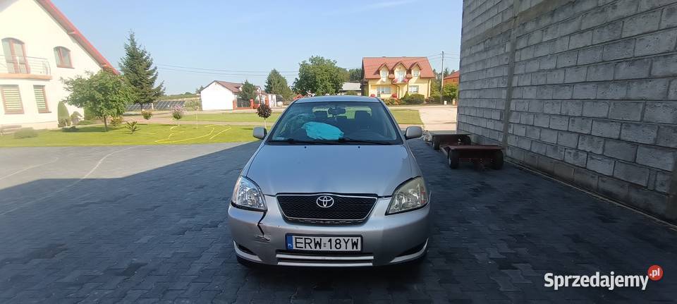 Toyota Corolla e12 20 D4D uszkodzona diesel Motoryzacja Przyłuski