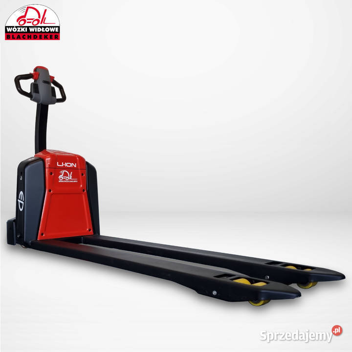 Długi elektryczny wózek paletowy EP EPL154 Mogilany