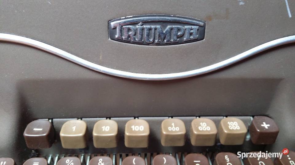 TRIUMPH MATURA MASZYNA DO PISANIA Wisła