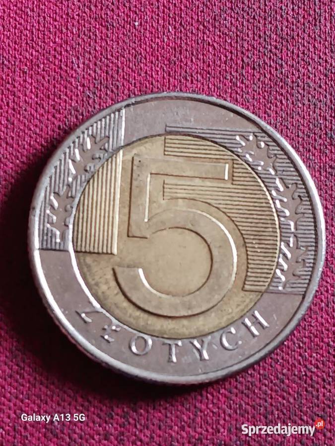 5 Złotych 2010 r wielokrotny destrukt menniczy wielkopolskie Konin