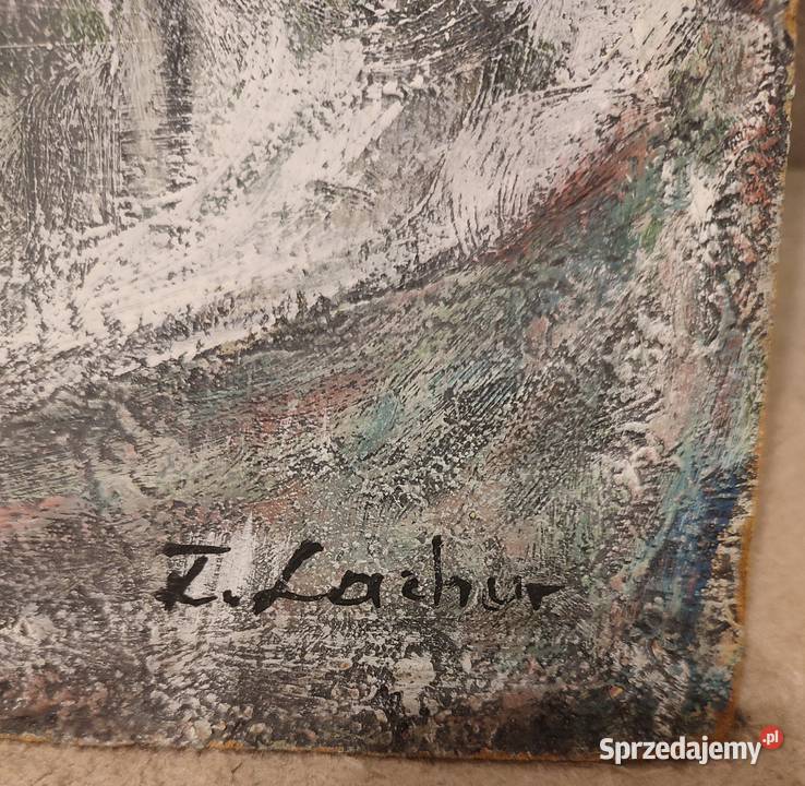Obraz aukcyjny Zdzisław Lachur Warszawa