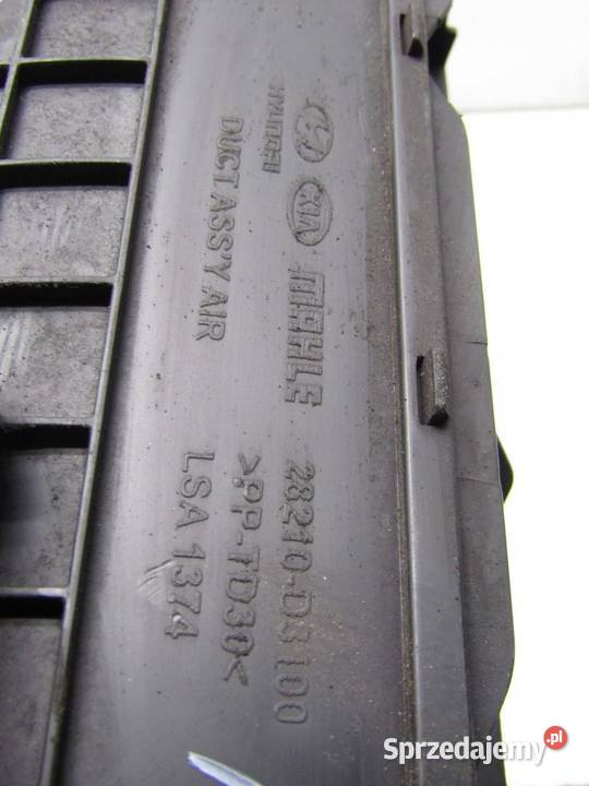 RURA WĄŻ PRZEWÓD DOLOT POWIETRZA 17 CRDI HYUNDAI osobowe