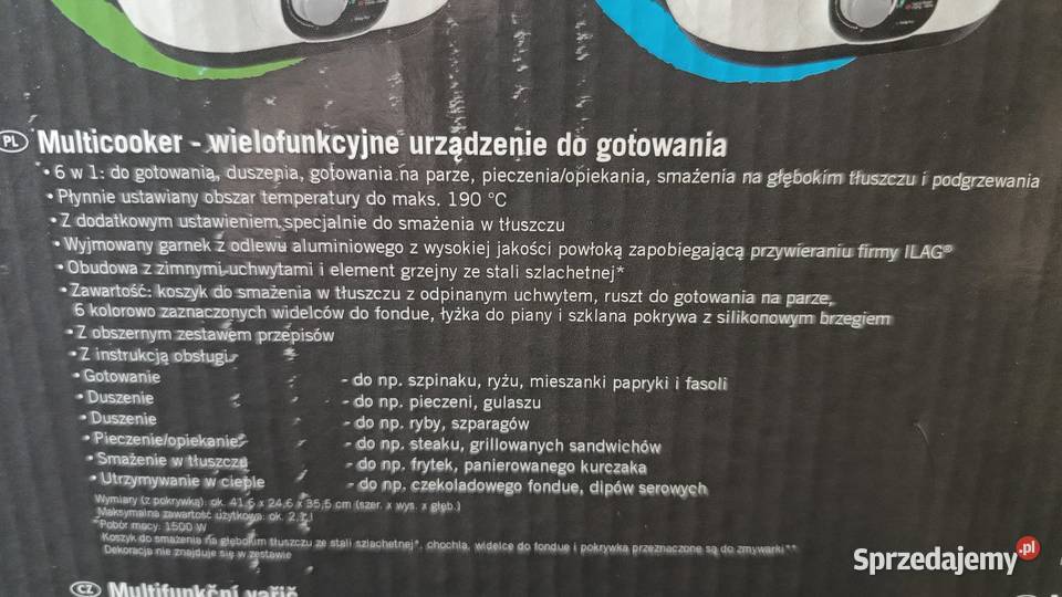 Multicooker Silvercrest Pozostałe śląskie Katowice