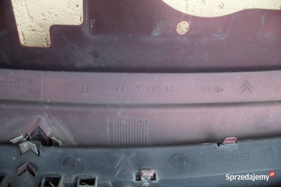 GRIL ATRAPA EKQD CITROEN C3 I 9647156780 osobowe Atrapy wielkopolskie