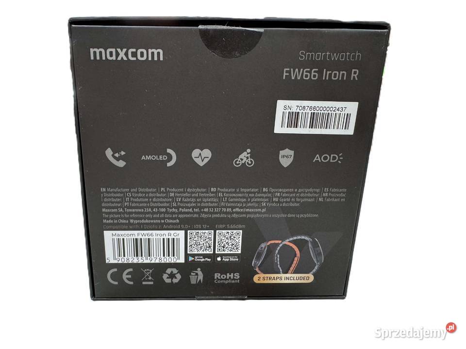 Smartwatch Maxcom FW66 Iron R Unisex Elbląg